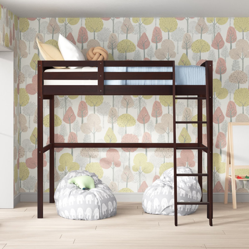 Mack & Milo™ Mallika Solid Wood Loft Bed & Reviews Wayfair